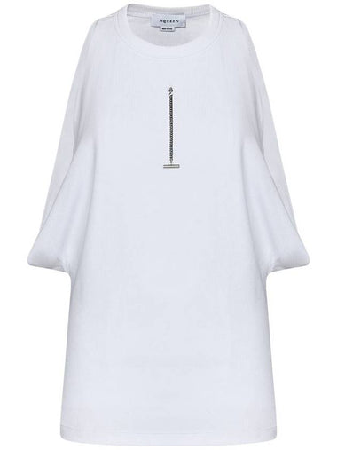 Alexander Mcqueen Top White - ALEXANDER MCQUEEN - BALAAN 1