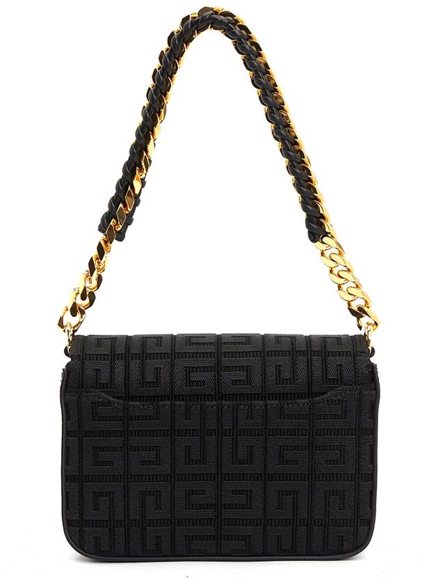 4G Embroidered Canvas Chain Cross Bag Black - GIVENCHY - BALAAN 6