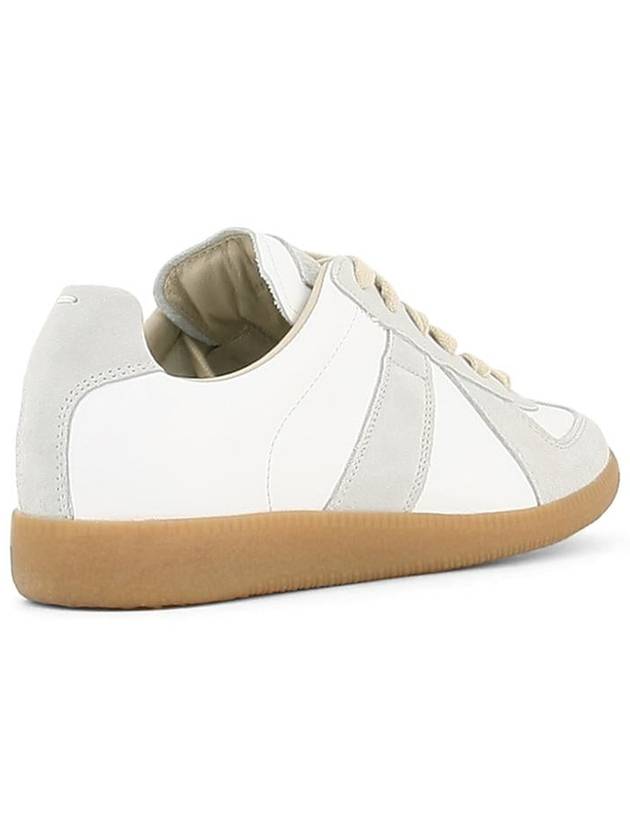 Replica Calfskin Low Top Sneakers White - MAISON MARGIELA - BALAAN 3