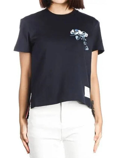 Women s short sleeve t shirt 270431 - THOM BROWNE - BALAAN 1