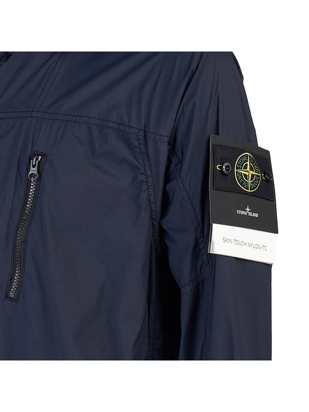 Skin Touch Nylon TC Hooded Jacket Navy - STONE ISLAND - BALAAN 6