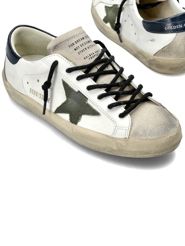 Superstar Low Top Sneakers Blue Green White - GOLDEN GOOSE - BALAAN 2