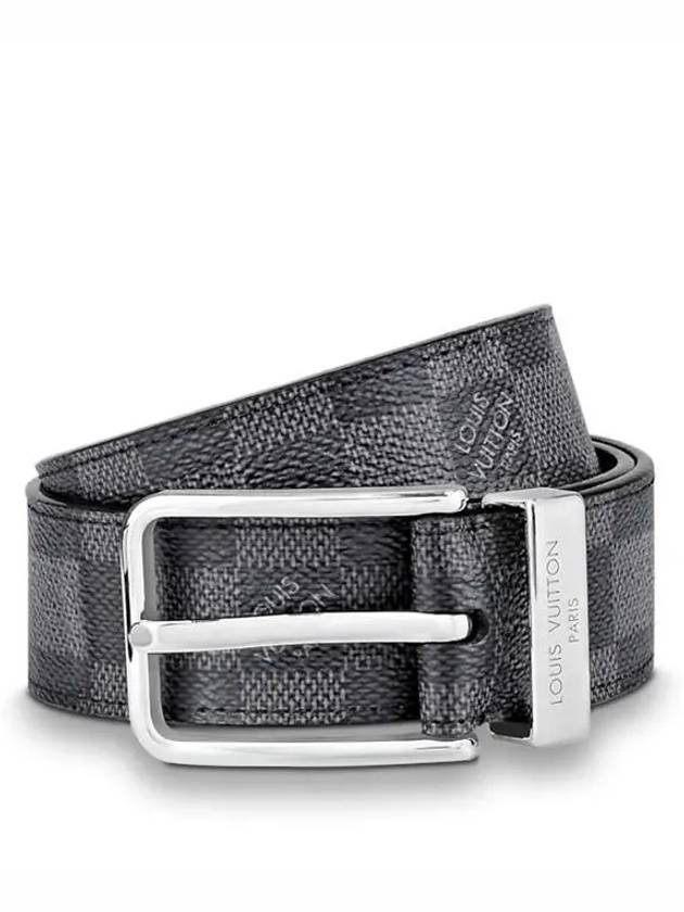 Pont Neuf 35MM Canvas Belt Grey - LOUIS VUITTON - BALAAN 2