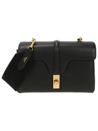 Teen Soft 16 Grained Calfskin Shoulder Bag Black - CELINE - BALAAN 2