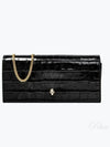 Skull Wallet On Chain Mini Bag Black - ALEXANDER MCQUEEN - BALAAN 2