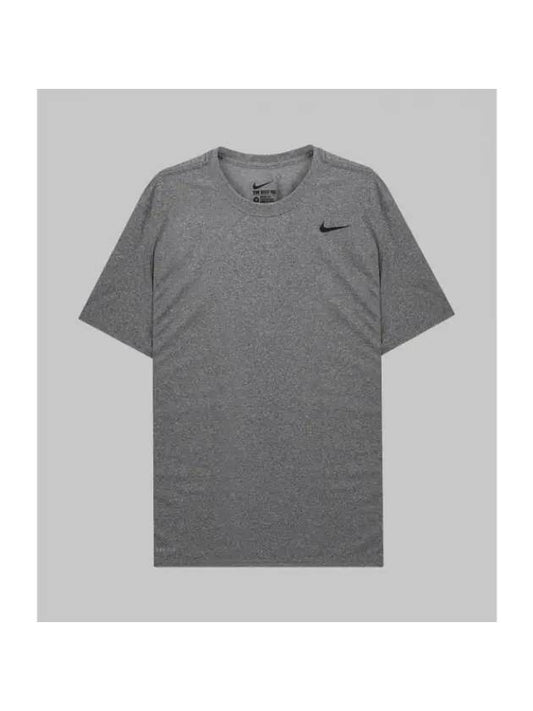 Team Legend Crew Sport Short Sleeve T-Shirt Grey - NIKE - BALAAN 1