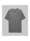 Team Legend Crew Sport Short Sleeve T-Shirt Grey - NIKE - BALAAN 1