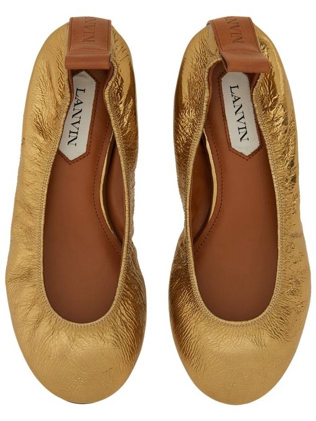 LEATHER BALLERINA - LANVIN - BALAAN 6