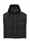 Alexandre Mattiussi Technical Canvas Padded Vest Black - AMI - BALAAN 7