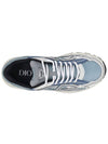 B30 Technical Fabric Sneakers Mesh Blue Grey - DIOR - BALAAN 5