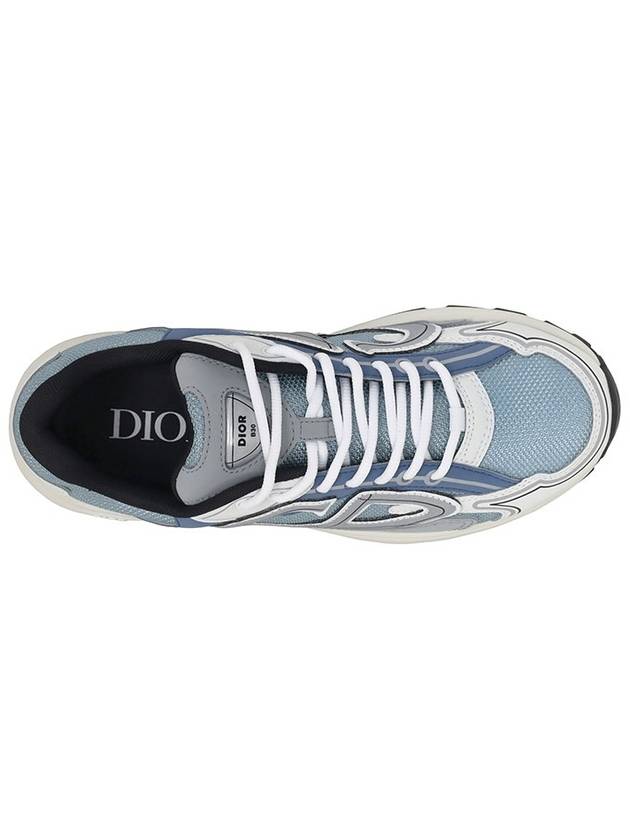 B30 Technical Fabric Sneakers Mesh Blue Grey - DIOR - BALAAN 5