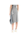 Skirt Grey Wool Skirt - FENDI - BALAAN 4