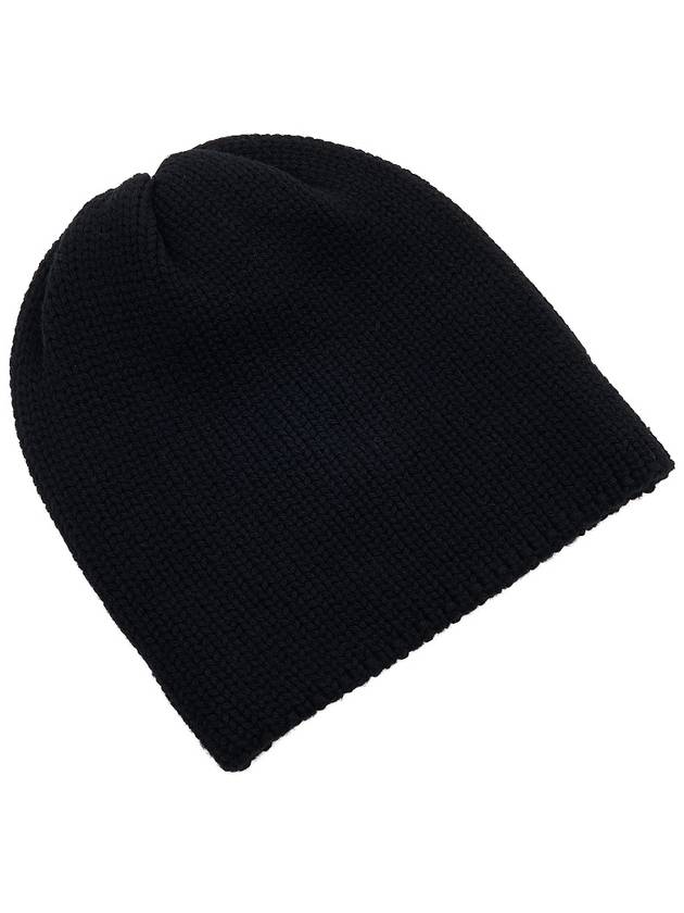 Grenoble patch wool beanie 3B00010 M1131 999 - MONCLER - BALAAN 4