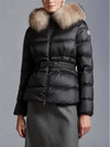 Boed Women s Fox Fur Padding Black I20931A001185396Q - MONCLER - BALAAN 1