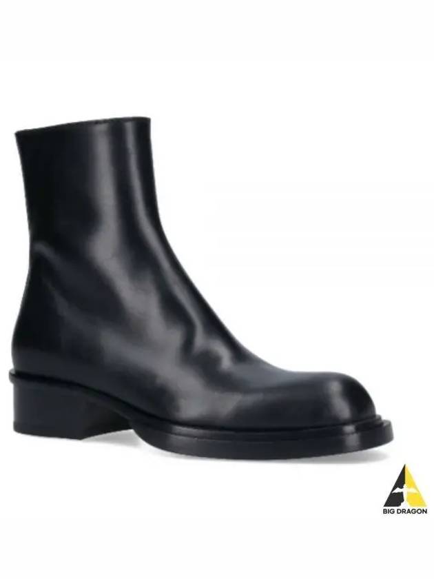 Zip Biker Boots Black - ALEXANDER MCQUEEN - BALAAN 2