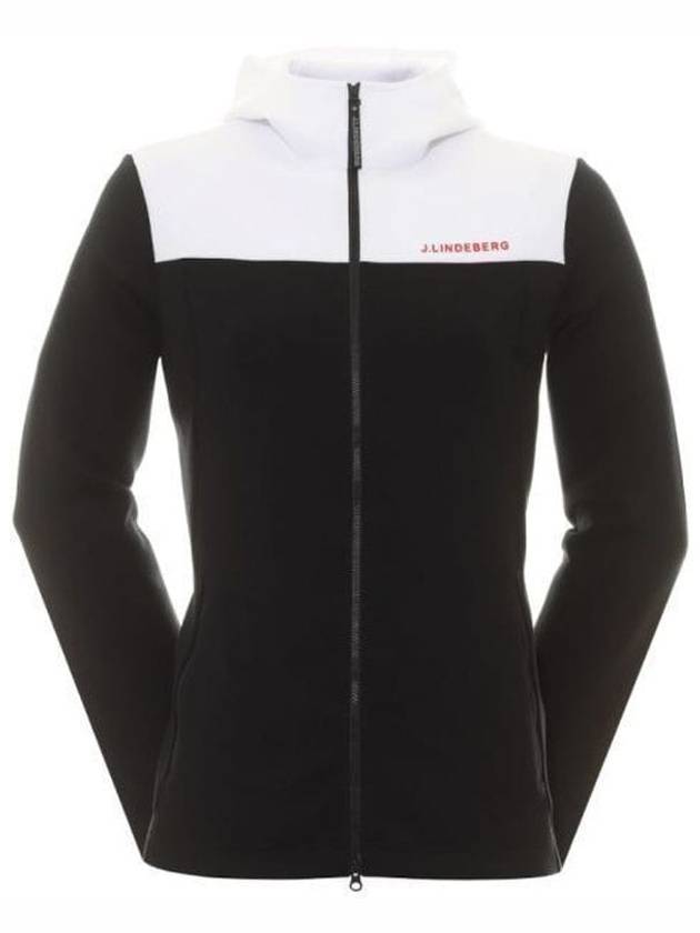 Jeff Hoodie Zip-Up Black - J.LINDEBERG - BALAAN 2