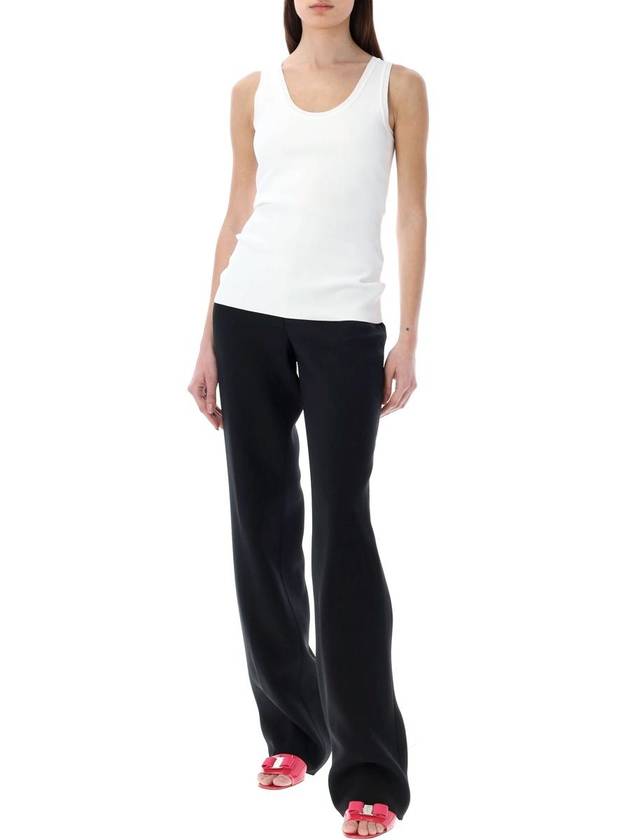 Salvatore Ferragamo High Waisted Trousers - SALVATORE FERRAGAMO - BALAAN 4