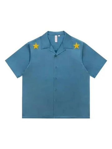 embroidery shirt blue - CLOT - BALAAN 1