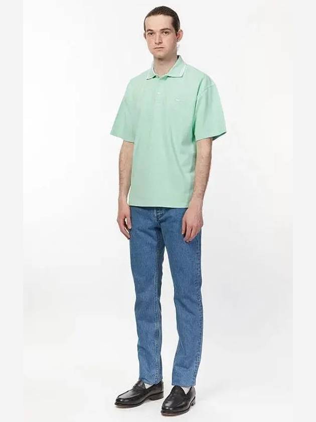 Fox Patch Relax PK Polo Mint - MAISON KITSUNE - BALAAN 4