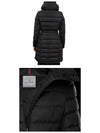 Women's Flammette Down Long Padded Jacket Black - MONCLER - BALAAN 5