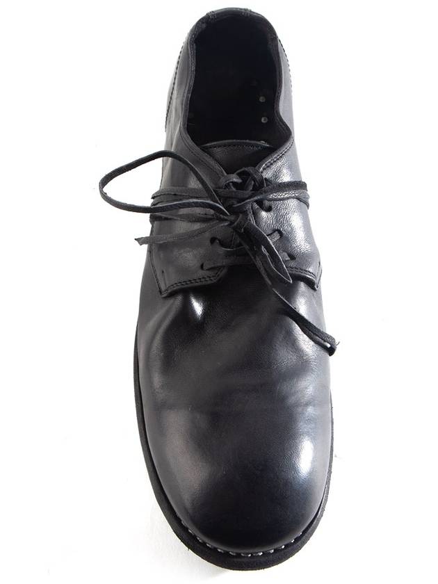 992X Horse Full Grain Leather Derby Black - GUIDI - BALAAN 7