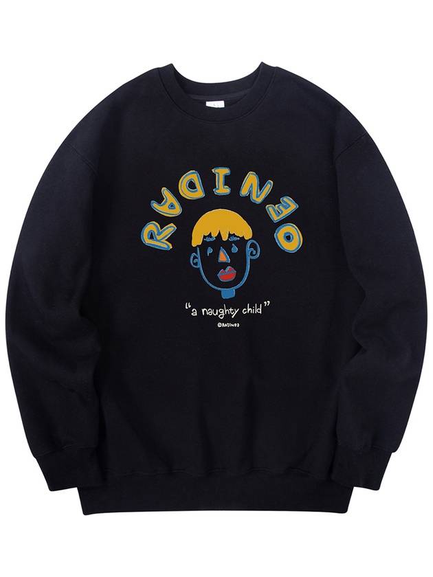 Naughty Sweatshirt Black - RADINEO - BALAAN 1