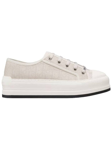 Walk'n' Platform Low Top Sneakers White - DIOR - BALAAN