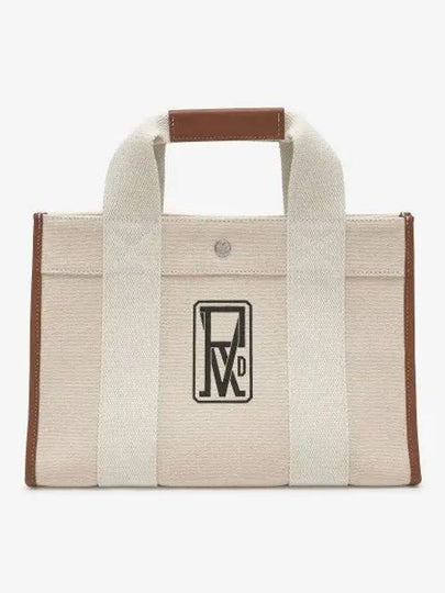 Logo Print Medium Tote Bag White - RUE DE VERNEUIL - BALAAN 2