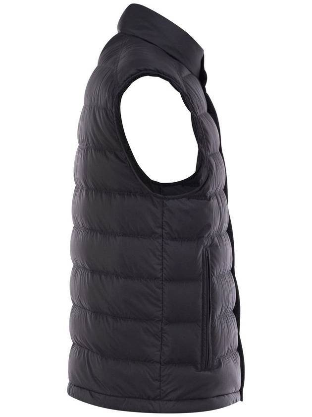 Logo Down Vest Navy - MONCLER - BALAAN 4