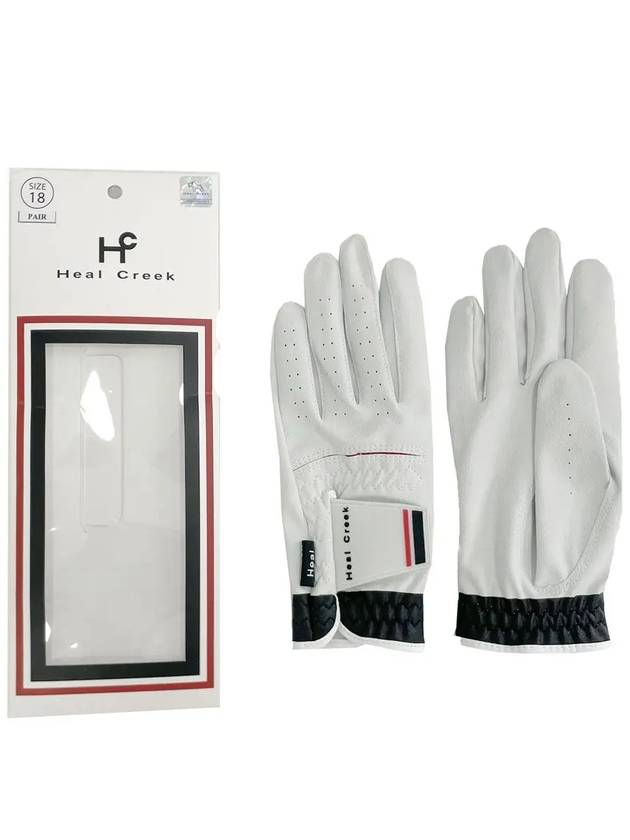 Golf Gloves Light Contact Gloves Synthetic Leather Both Hands - HEAL CREEK - BALAAN 4