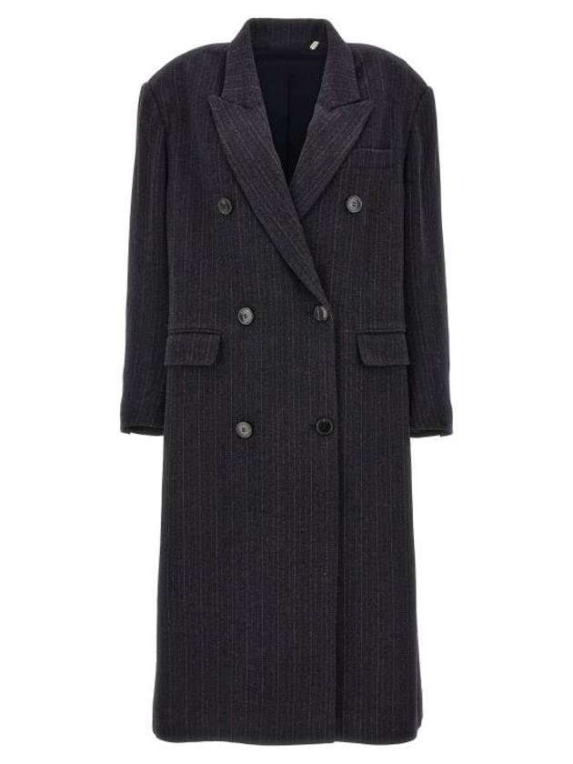 Lexana Trench Coat Navy - ISABEL MARANT - BALAAN 1