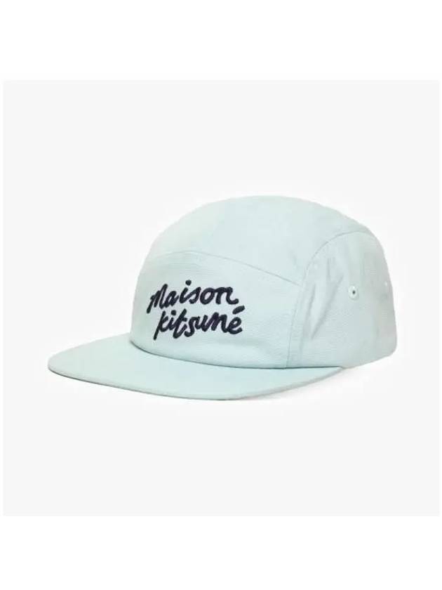 Handwriting Logo Snapback Blue - MAISON KITSUNE - BALAAN 4