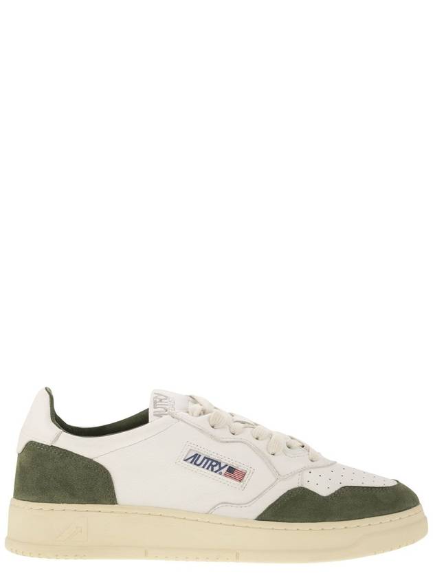 MEDALIST LOW - Sneakers in goatskin and suede - AUTRY - BALAAN 1