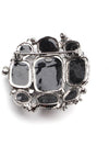 Black enamel CC brooch - CHANEL - BALAAN 3