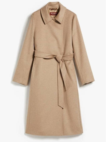 IT38 Cashmere COLLAGE 031 Natural Double Belt Coat IT36 IT40 IT42 Jibling - MAX MARA - BALAAN 1