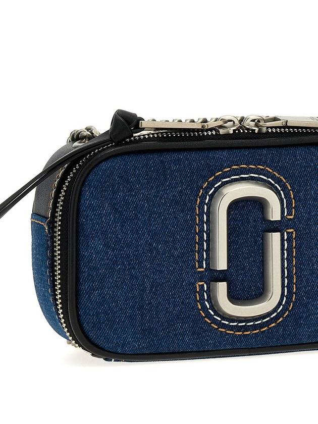 The Denim Chain Snapshot Cross Bag Blue - MARC JACOBS - BALAAN 4