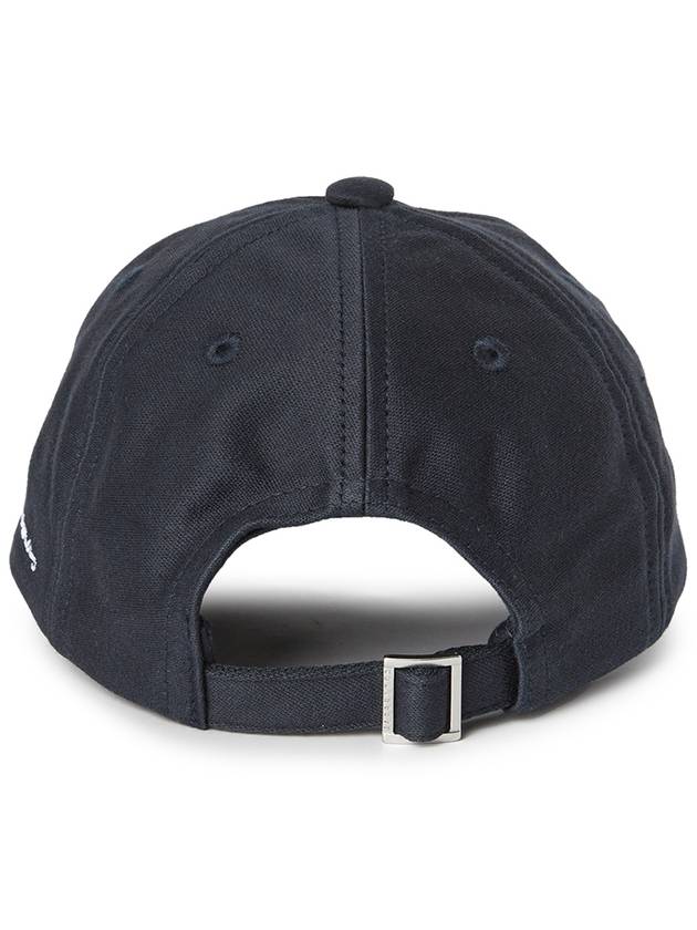 La Casquete Signature Ball Cap Dark Navy - JACQUEMUS - BALAAN 4