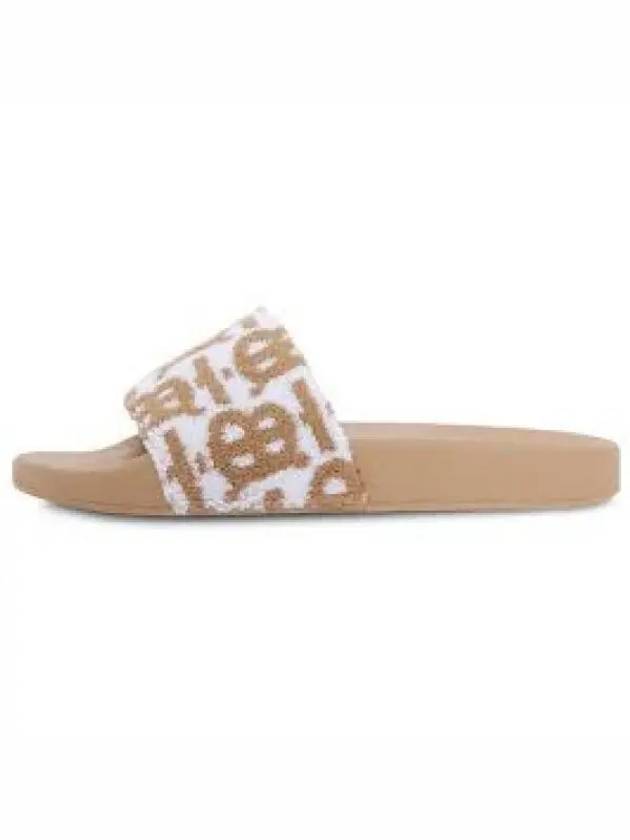 Women s Monogram Jacquard Slippers Beige 8056745 - BURBERRY - BALAAN 2