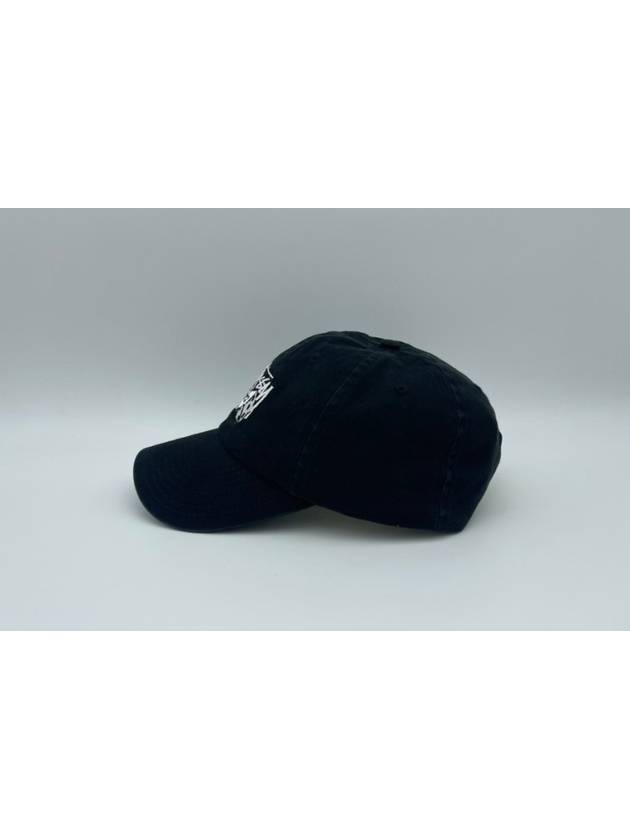 Two Dice Washed Low Pro Ball Cap Black - STUSSY - BALAAN 4