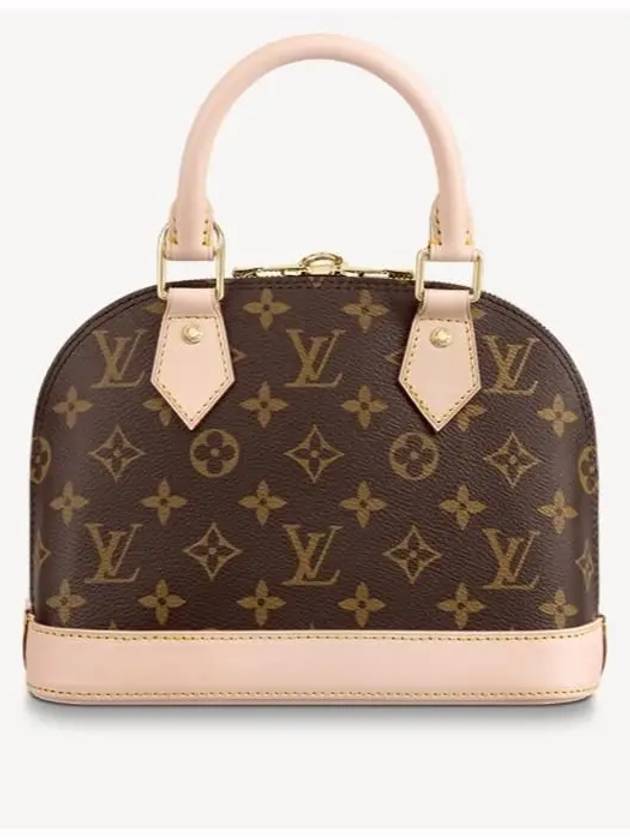 Alma BB Monogram Canvas Tote Bag Brown - LOUIS VUITTON - BALAAN 4