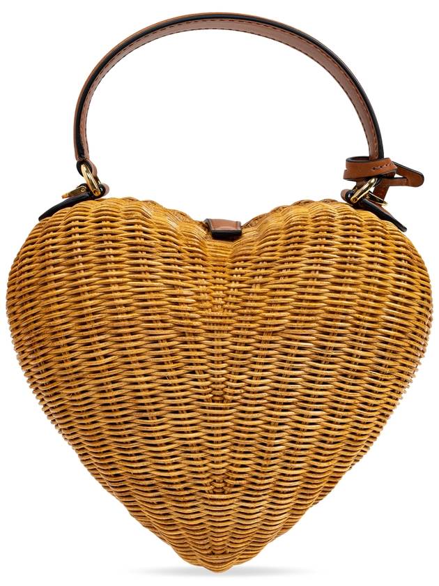 Moschino Heart-shaped Handbag, Women's, Brown - MOSCHINO - BALAAN 3