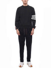 Gavardine Straight Pants Night Blue - MONCLER - BALAAN 4