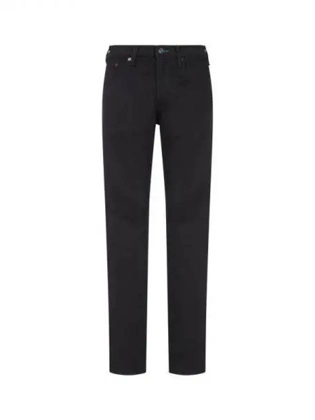 PS Easy Solid Tapered Jeans Black 270787 - PAUL SMITH - BALAAN 1