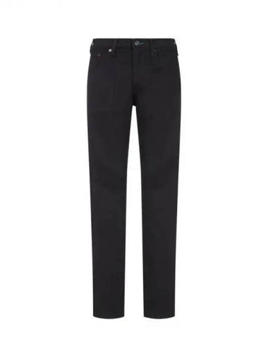 PS Easy Solid Tapered Jeans Black 270787 - PAUL SMITH - BALAAN 1