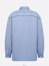 Overshirt Cotton Jacket Blue - DIOR - BALAAN 9