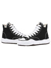 Peterson OG Sole Canvas High Top Sneakers Black - MIHARA YASUHIRO - BALAAN 3