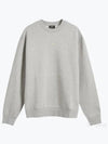 Boxy Micro Logo Sweatshirt Grey - A.P.C. - BALAAN 2