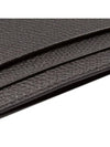 V logo leather card wallet black - VALENTINO - BALAAN 7