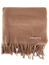 Canada New Muffler Caramel Brown - ACNE STUDIOS - BALAAN.