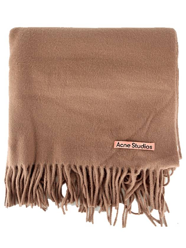 Canada New Oversized Fringe Muffler Caramel Brown - ACNE STUDIOS - BALAAN 2